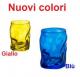 Bicchieri "BORMIOLI" cf.3pz. mod. SORGENTE in vari colori
