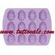 Stampo in silicone uova 12 cavità "DECORA"
